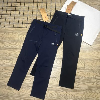 Premium Quality Mammut Pants Black Breathable Luxury