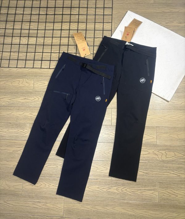 Premium Quality Mammut Pants Black Breathable Luxury