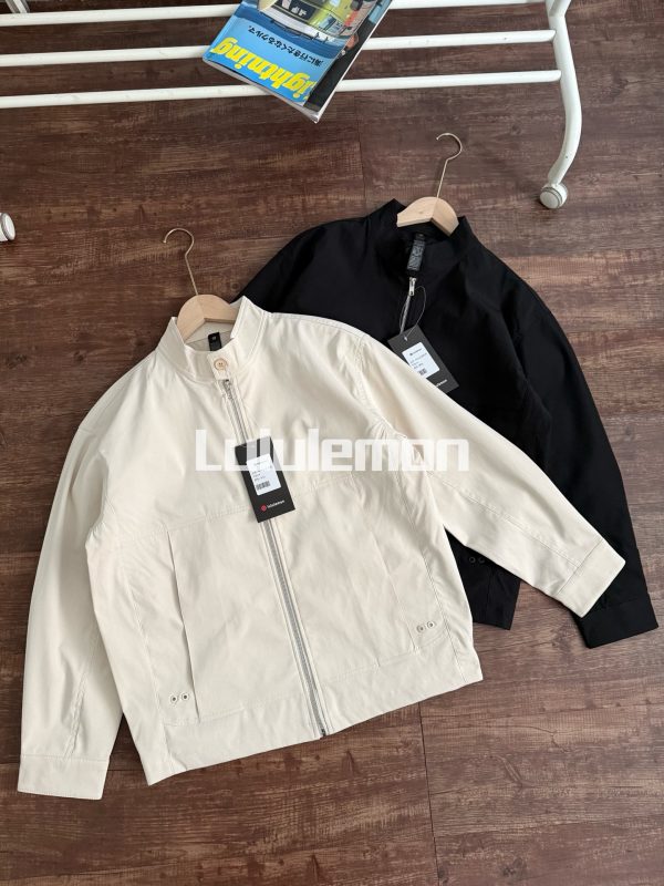 High Quality Lululemon Coat Black Classic Luxury