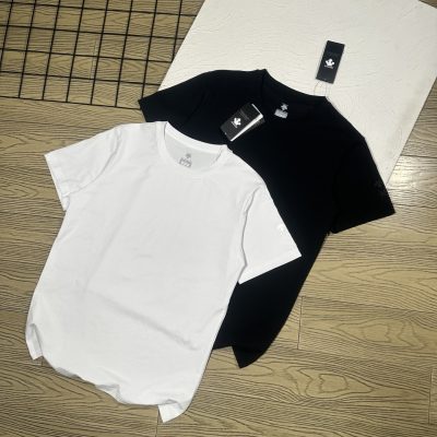 Premium Descente Short Sleeves Black Logo Style