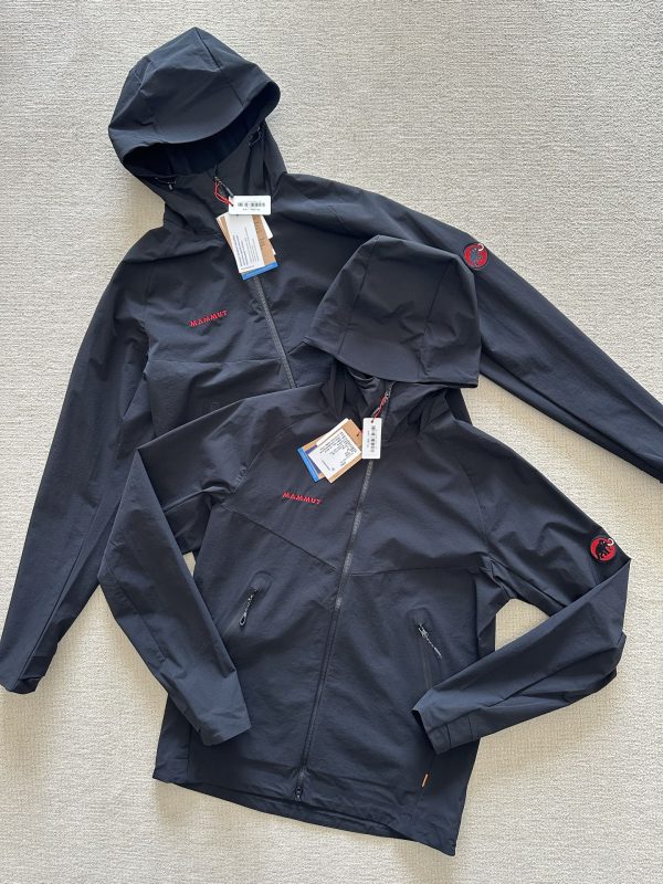 High Quality Mammut Coats Red Embroidered Luxury