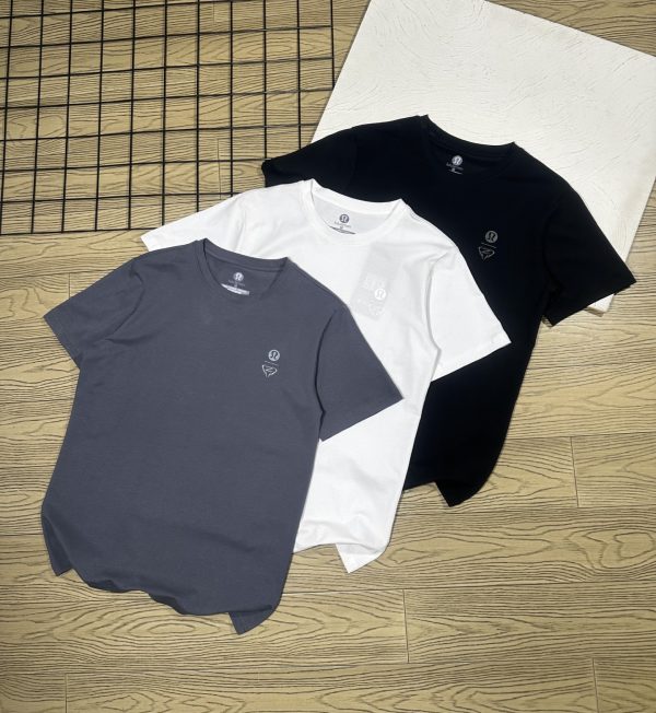 Premium Lululemon Short Sleeves White Luxury