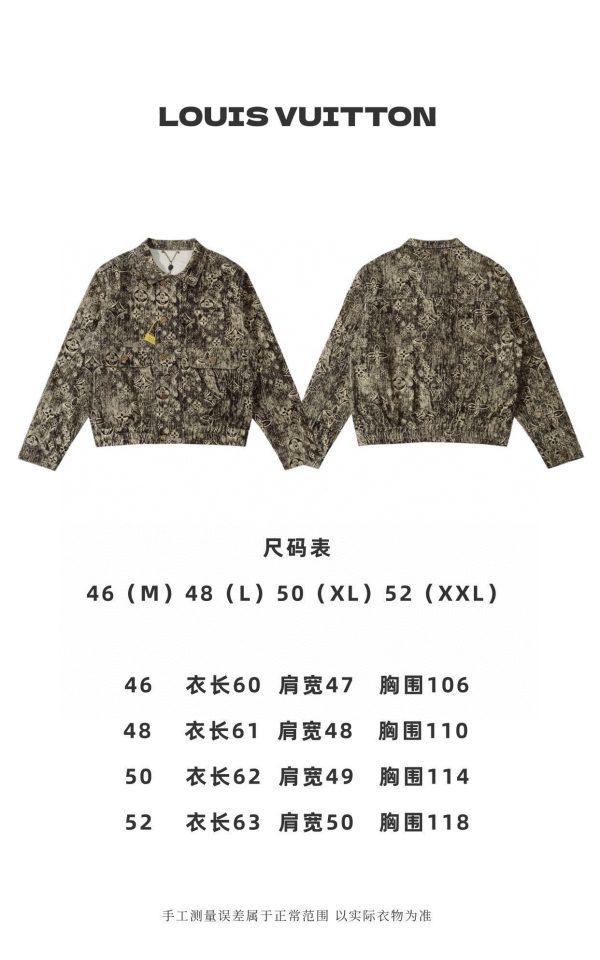 Best Selling Louis Vuitton Coats Black Denim Distressed Collection