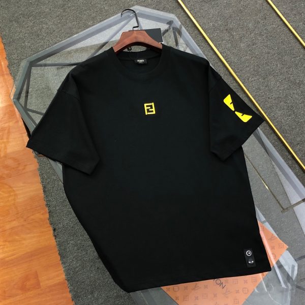Best Selling Fendi Short Sleeves White Cotton Collection