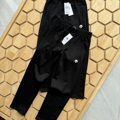 Best Selling Descente Pants Black Sporty Style