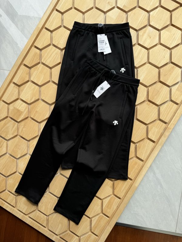 Best Selling Descente Pants Black Sporty Style