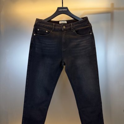 Best Selling Miu Miu Jeans Black Denim Embroidered Luxury