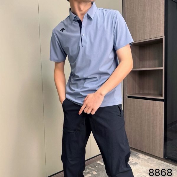 Best Selling Descente Short-Sleeved Silk Breathable Luxury