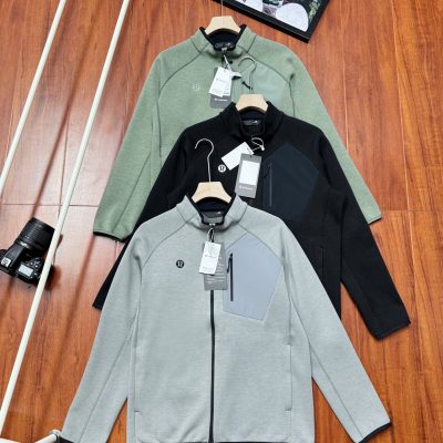 Premium Quality Lululemon Sweatshirts Black Logo Style