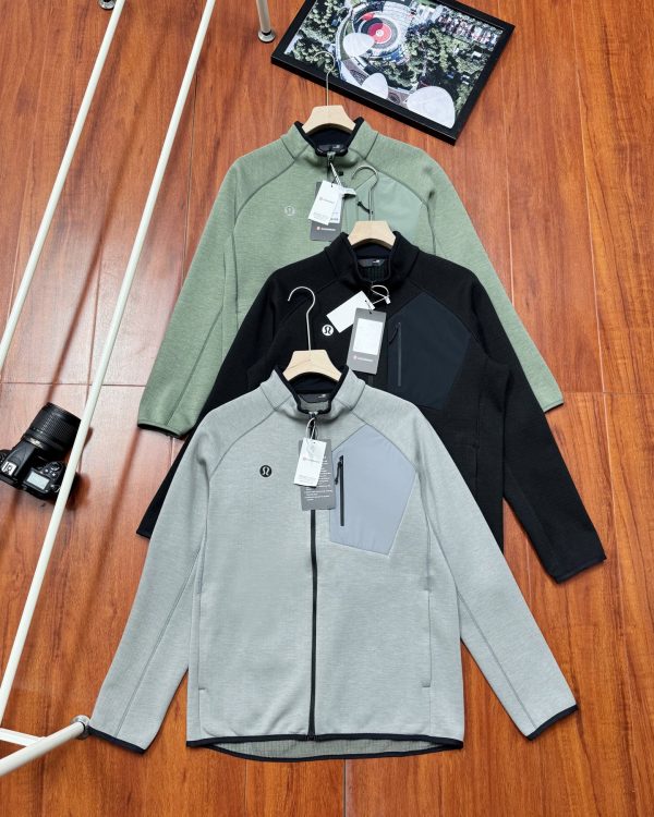Premium Quality Lululemon Sweatshirts Black Logo Style