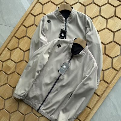 Luxury Descente Coat Black Casual Style