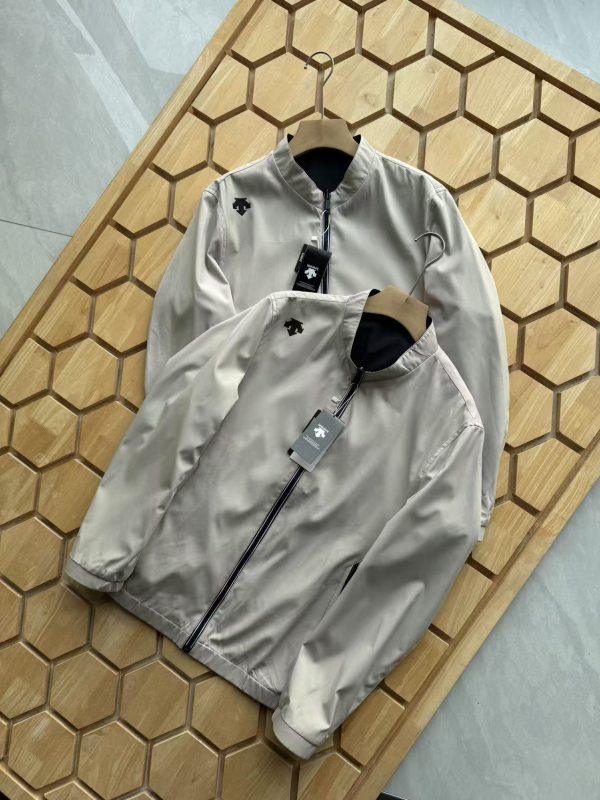 Luxury Descente Coat Black Casual Style