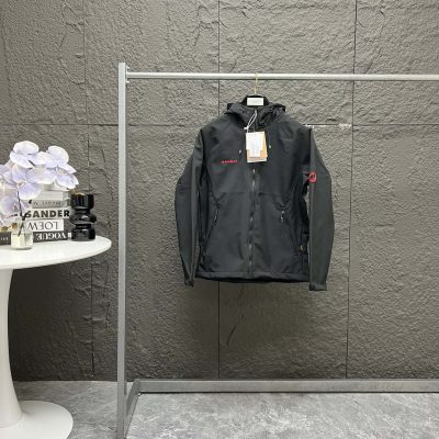 Premium Quality Mammut Coats Red Embroidered Collection