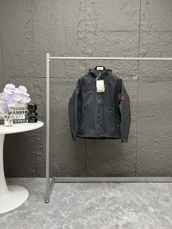 Premium Quality Mammut Coats Red Embroidered Collection