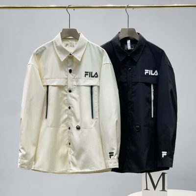 Premium Quality Fila Shirt Black Classic Collection