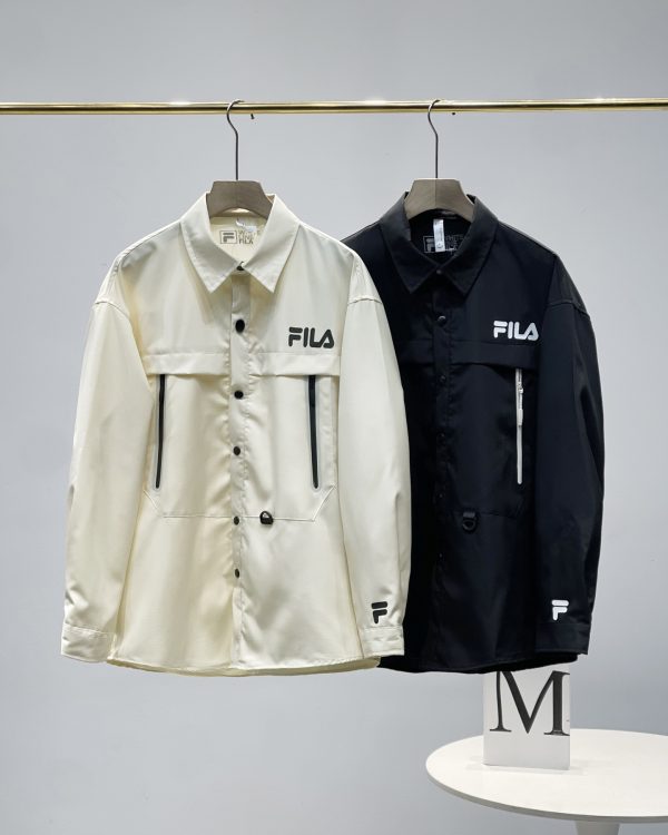 Premium Quality Fila Shirt Black Classic Collection