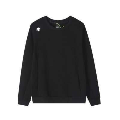 Best Selling Descente Sweatshirts Black Nylon Casual Collection
