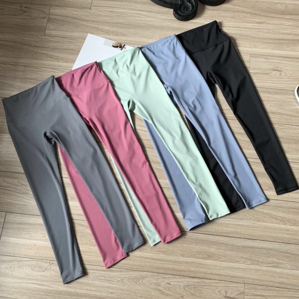 Premium Quality Lululemon Leggings Black Spandex Streetwear Style