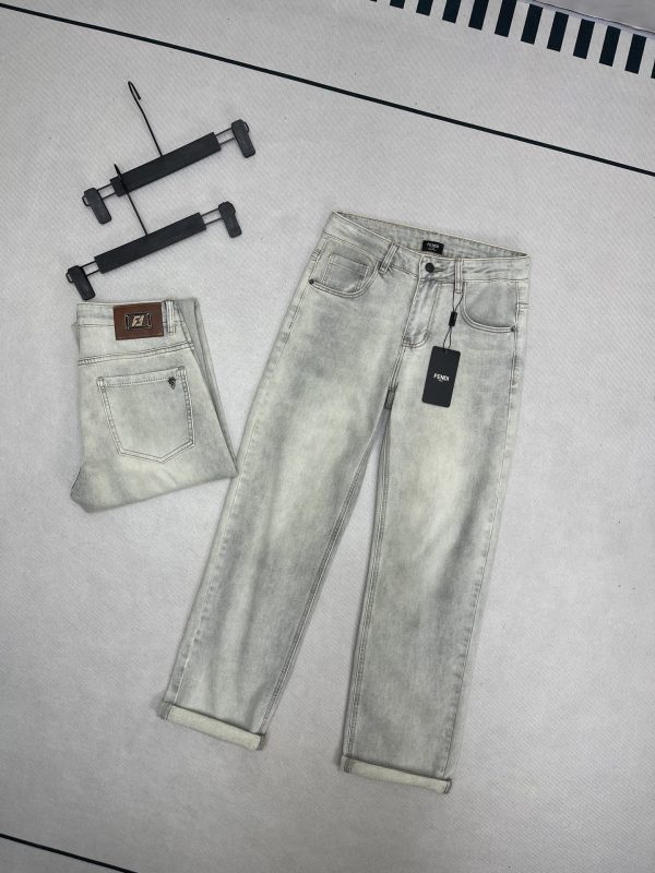 Best Selling Fendi Jeans Leather Casual Collection