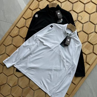 Best Selling Descente Long Sleeves Black Casual Luxury