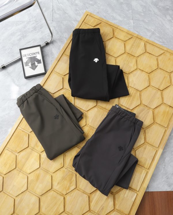 Premium Quality Working Day Trousers Black Knit Classic Style