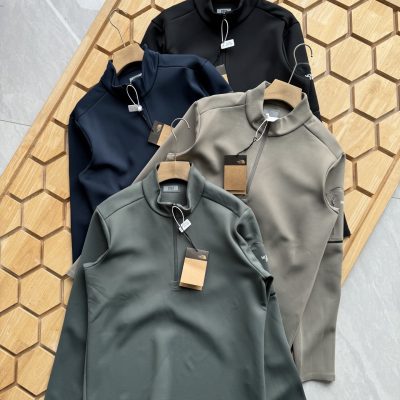 Luxury The North Face Long Sleeves Black Casual Style