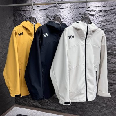 Premium Helly Hansen Jackets Black Logo Collection
