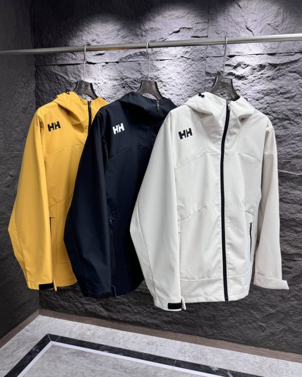 Premium Helly Hansen Jackets Black Logo Collection