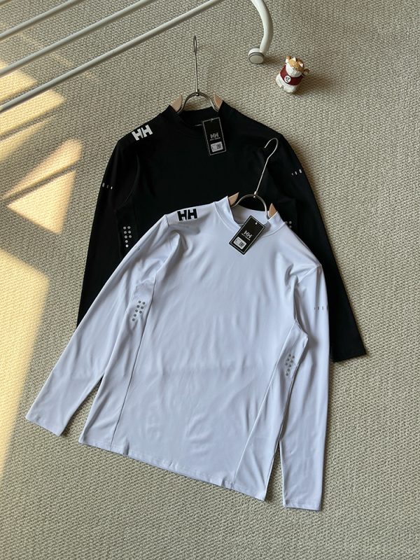 Best Selling Helly Hansen Long Sleeves Black Polyester Solid Collection