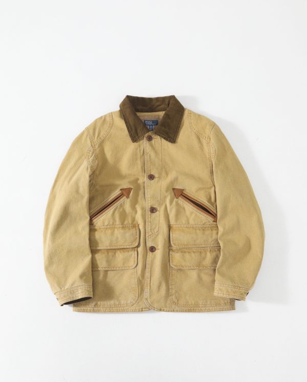 High Quality Ralph Lauren Coat Khaki Cotton Vintage Luxury