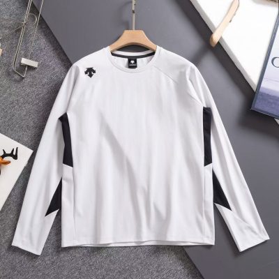 Best Selling Descente Long Sleeves Black Breathable Collection
