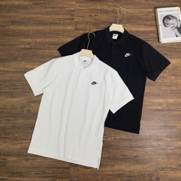 Premium Quality Nike Short-Sleeved T-Shirts Black Cotton Casual Luxury