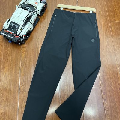 Premium Quality Descente Pants Black Casual Luxury
