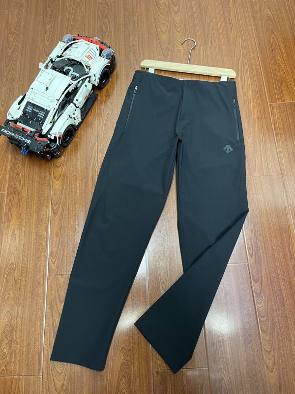 Premium Quality Descente Pants Black Casual Luxury