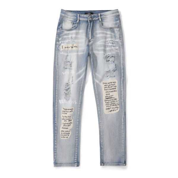 Premium Quality Ami Trousers Denim Streetwear Luxury