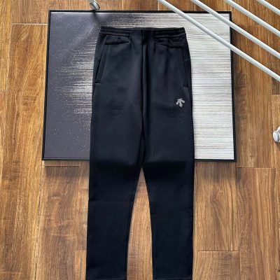 Luxury Descente Trousers Black Classic Style