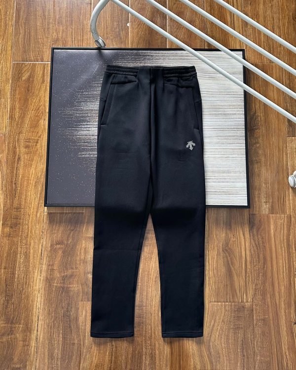 Luxury Descente Trousers Black Classic Style