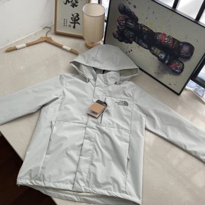 High Quality The North Face Jackets Black Breathable Luxury