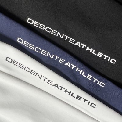Luxury Descente Long Sleeves Black Polyester Casual Luxury