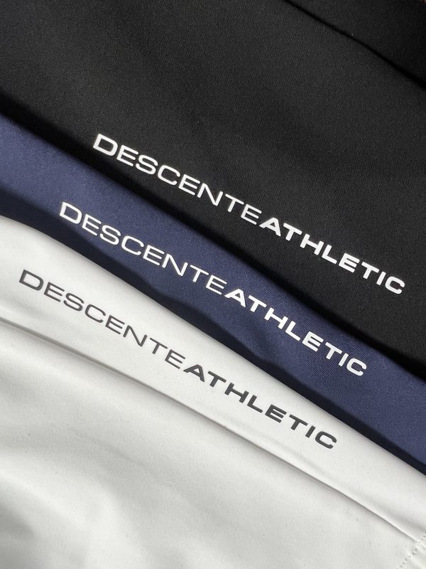 Luxury Descente Long Sleeves Black Polyester Casual Luxury