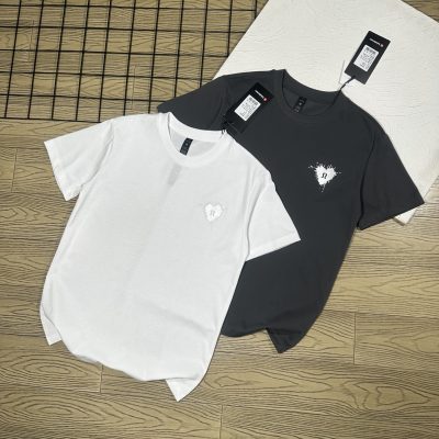 Premium Lululemon Short Sleeves Gray Cotton Elegant Luxury
