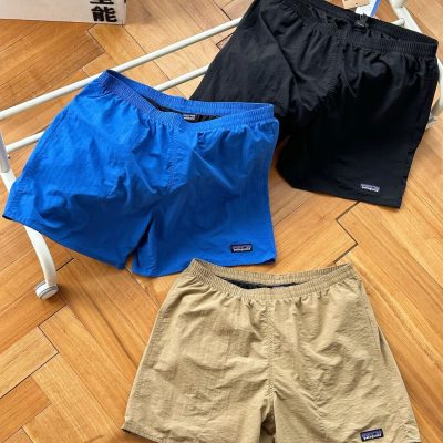 Premium Quality Patagonia Shorts Black Cotton Breathable Style