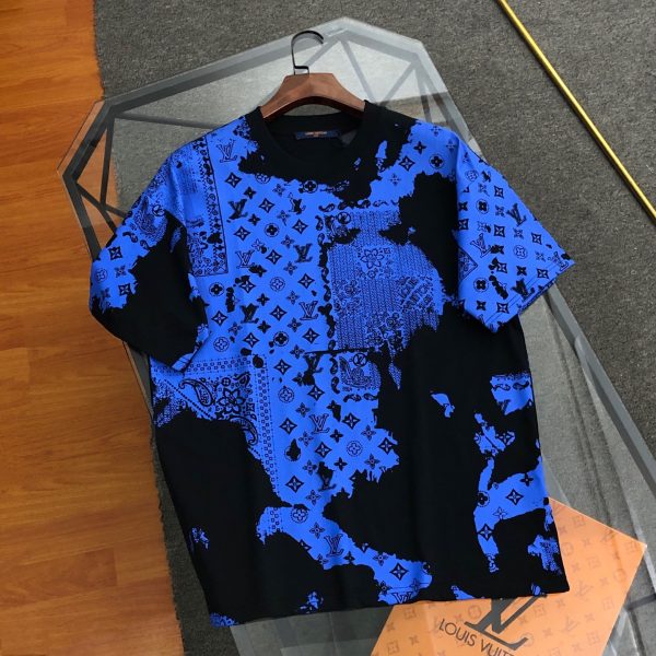 Best Selling Louis Vuitton Short Sleeves Cotton Logo Style