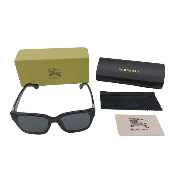 Luxury Burberry Glasses Black Classic Style