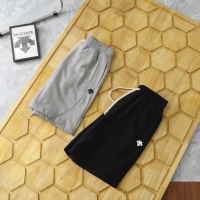 Luxury Descente Shorts Gray Solid Luxury