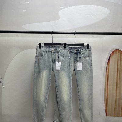 High Quality Moncler Jeans Cotton Style