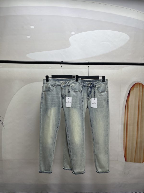 High Quality Moncler Jeans Cotton Style