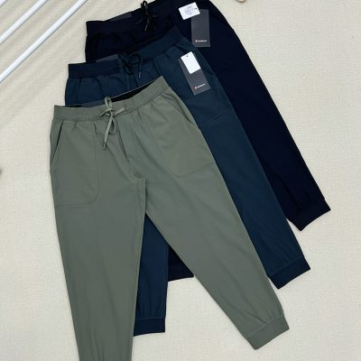 High Quality Lululemon Sweatpants Green Breathable Collection