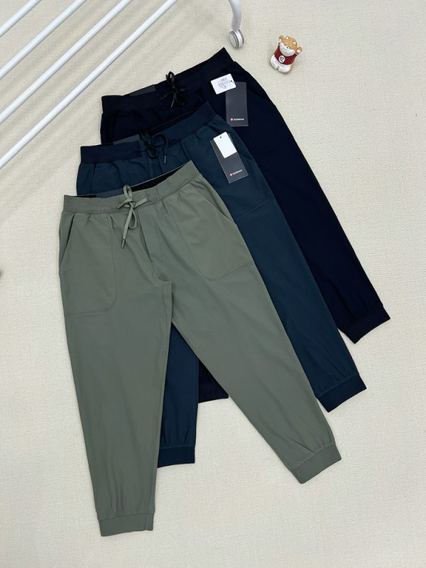 High Quality Lululemon Sweatpants Green Breathable Collection