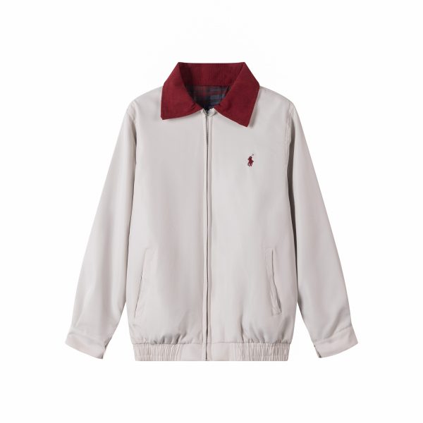 Luxury Ralph Lauren Coat Embroidered Style